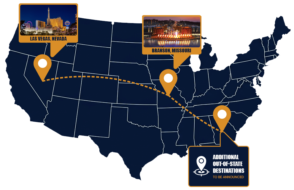 Baseball travel destination